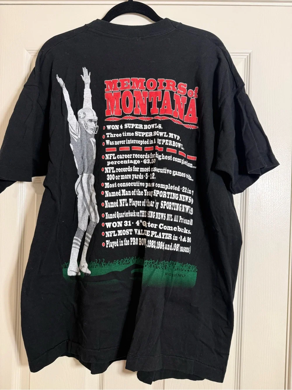 San Francisco 49ers Joe Montana Graphic Tee - Montana Magic